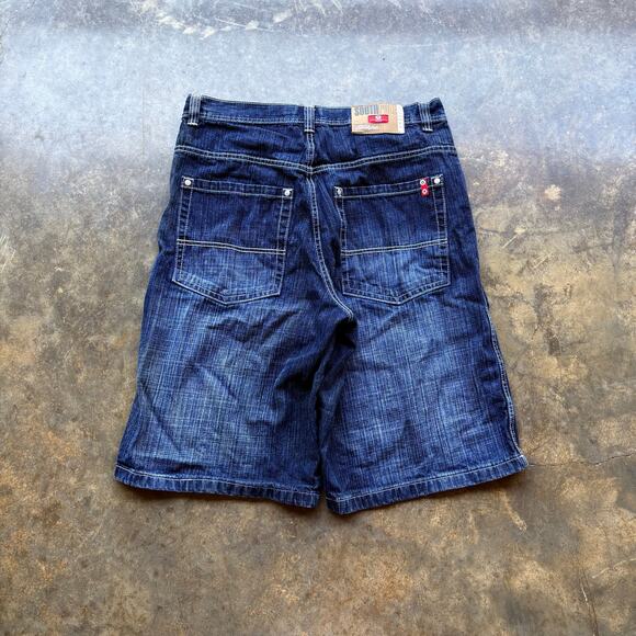 Vintage Y2K Red Tab Southpole Jorts - Picture 1 of 4